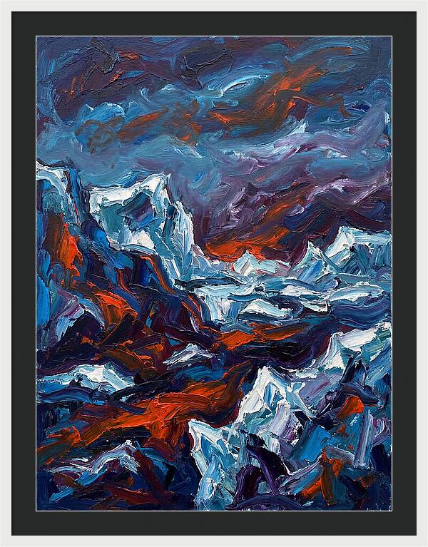Antarctic Landscape Expressionism
