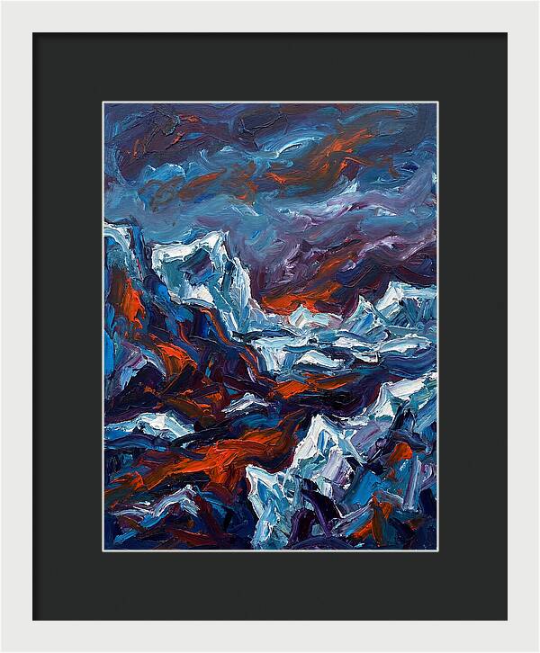 Antarctic Landscape Expressionism