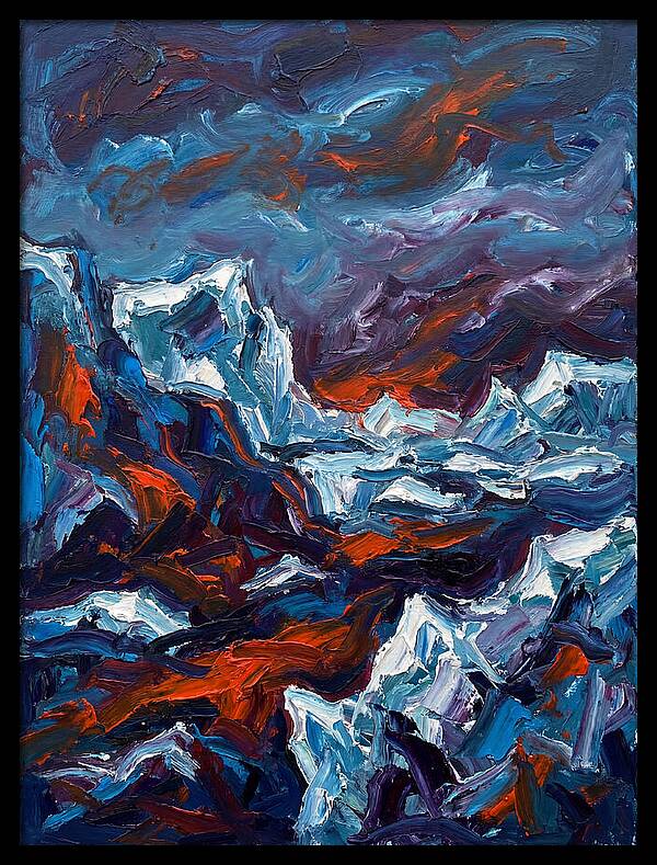 Antarctic Landscape Expressionism