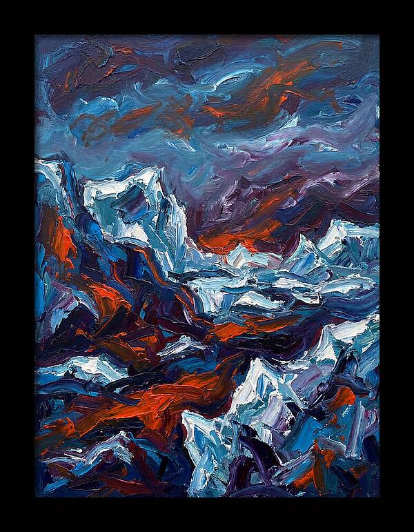 Antarctic Landscape Expressionism