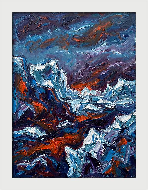 Antarctic Landscape Expressionism