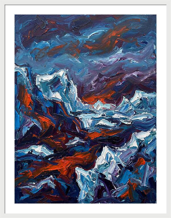 Antarctic Landscape Expressionism