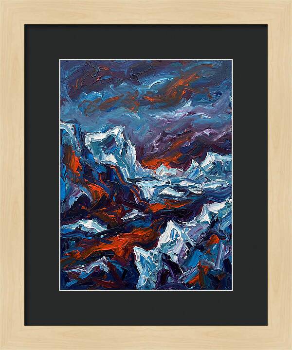 Antarctic Landscape Expressionism