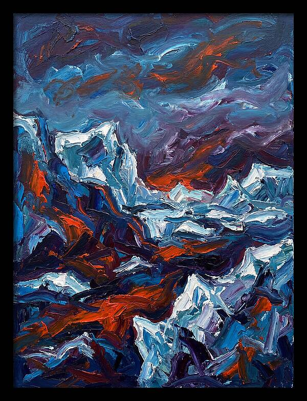 Antarctic Landscape Expressionism