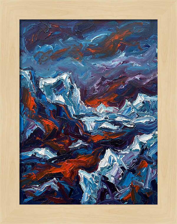 Antarctic Landscape Expressionism