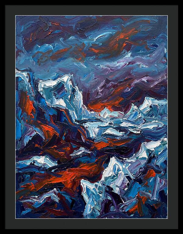 Antarctic Landscape Expressionism