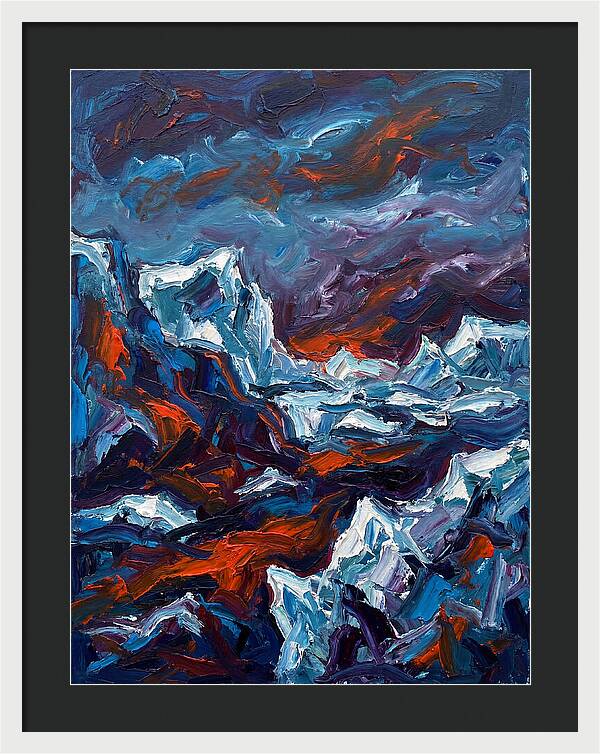 Antarctic Landscape Expressionism