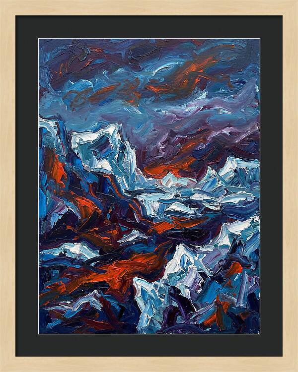 Antarctic Landscape Expressionism