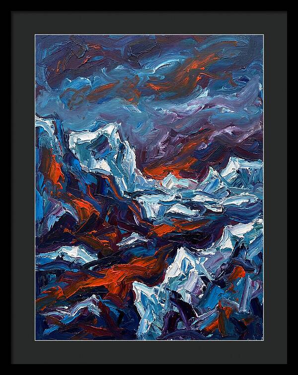 Antarctic Landscape Expressionism