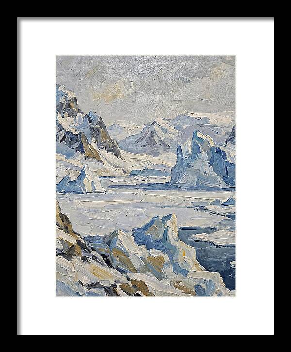 Antarctic Serenity In Blue