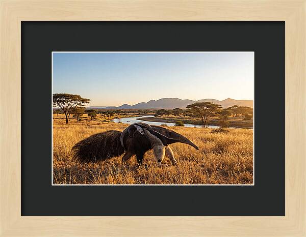 Anteater Family In Harmony