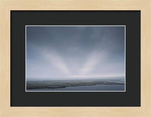 Anticrepuscular Rays Over Water
