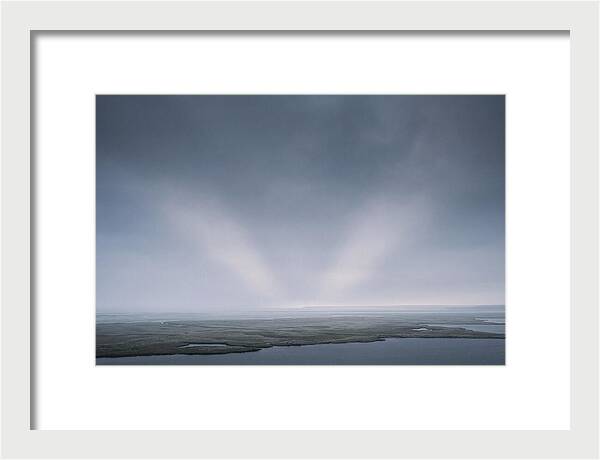 Anticrepuscular Rays Over Water