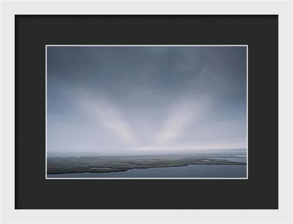 Anticrepuscular Rays Over Water