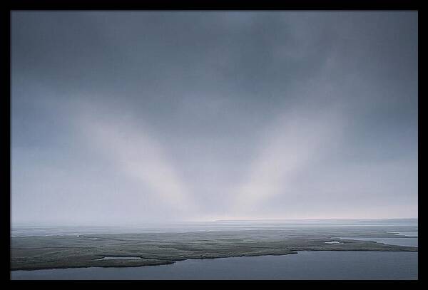 Anticrepuscular Rays Over Water