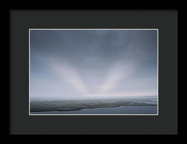 Anticrepuscular Rays Over Water