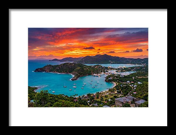 Antigua Sunset Over Shirley Heights
