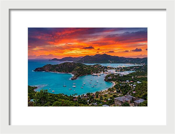 Antigua Sunset Over Shirley Heights