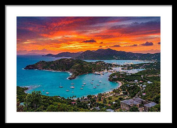 Antigua Sunset Over Shirley Heights