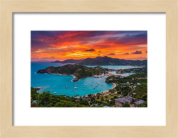 Antigua Sunset Over Shirley Heights