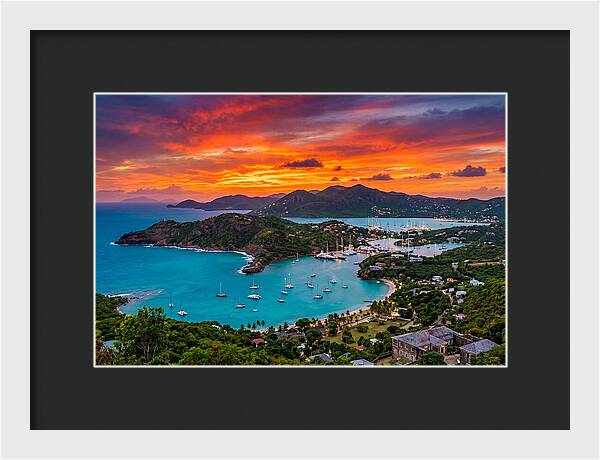 Antigua Sunset Over Shirley Heights