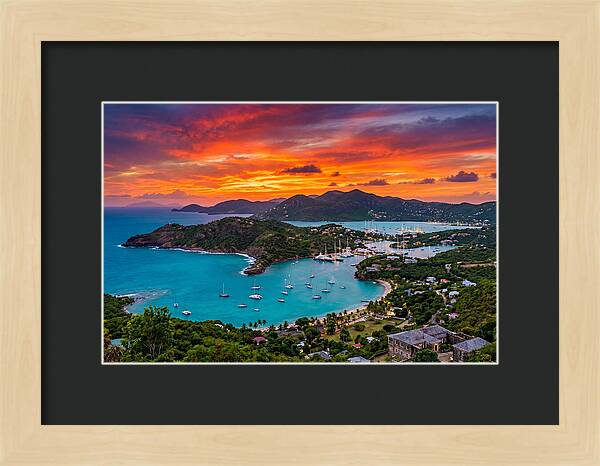 Antigua Sunset Over Shirley Heights