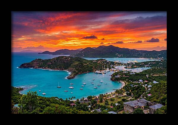 Antigua Sunset Over Shirley Heights
