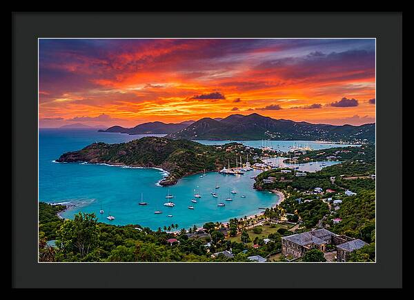 Antigua Sunset Over Shirley Heights