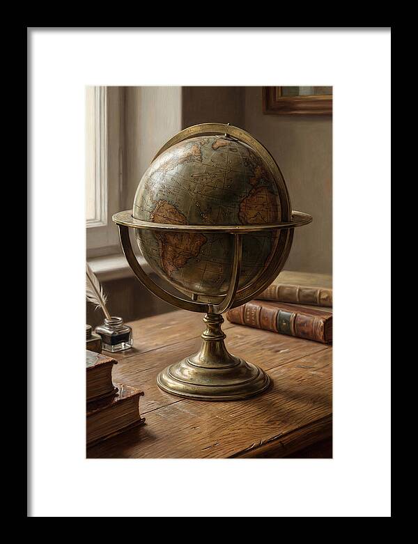 Antique Celestial Globe