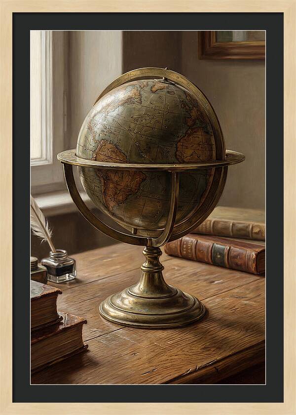 Antique Celestial Globe