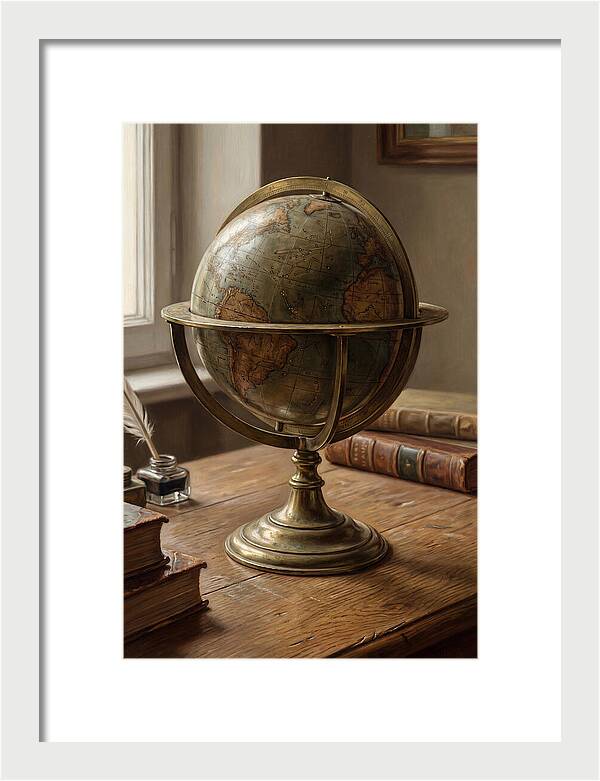 Antique Celestial Globe