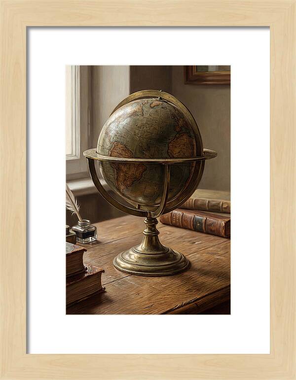 Antique Celestial Globe