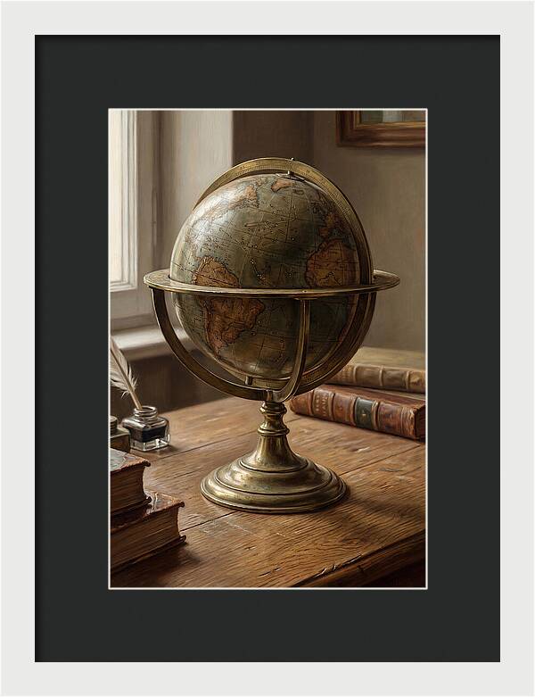 Antique Celestial Globe