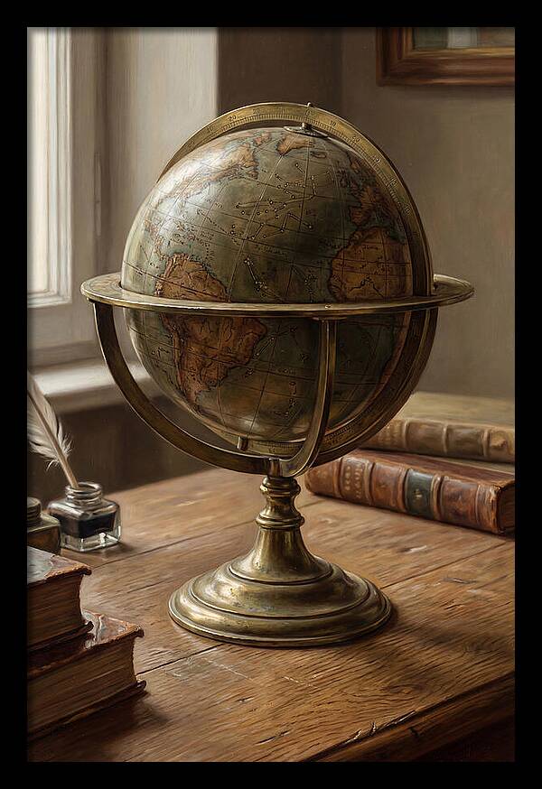 Antique Celestial Globe