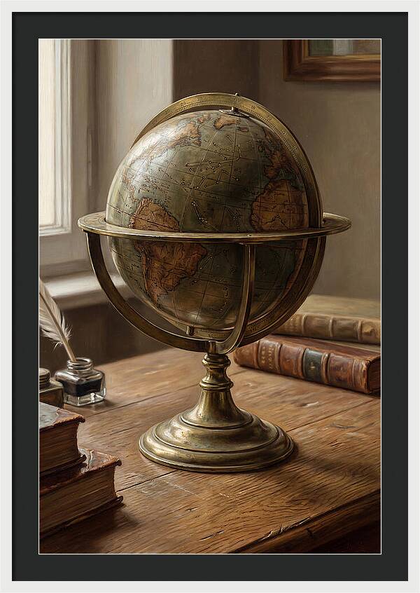 Antique Celestial Globe