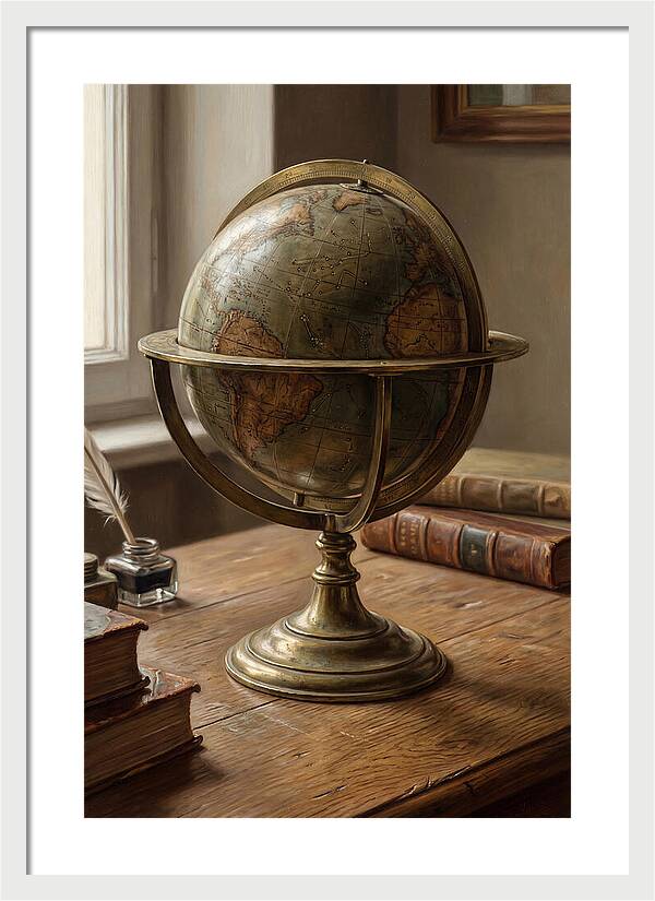 Antique Celestial Globe