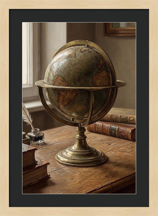 Antique Celestial Globe