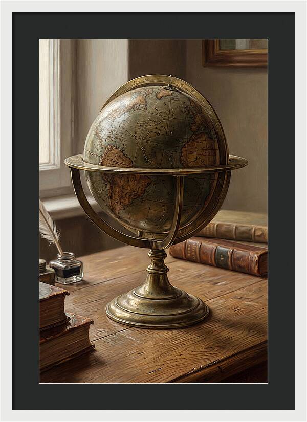 Antique Celestial Globe