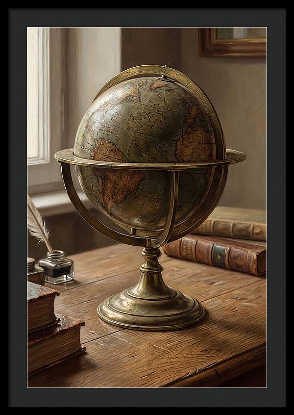 Antique Celestial Globe