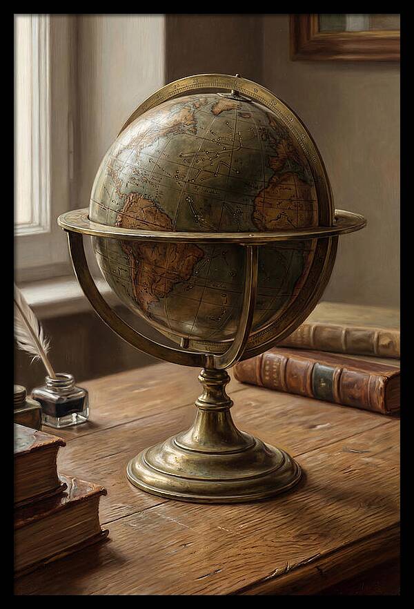 Antique Celestial Globe