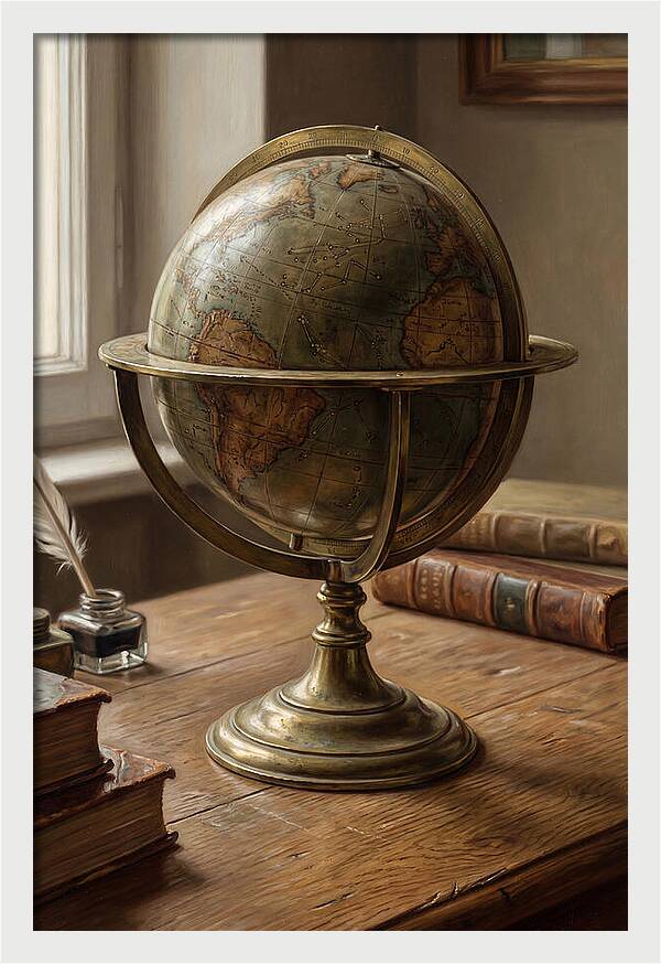 Antique Celestial Globe