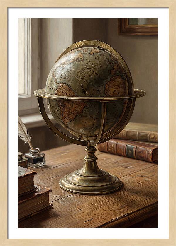 Antique Celestial Globe