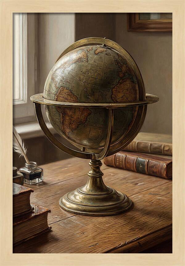 Antique Celestial Globe