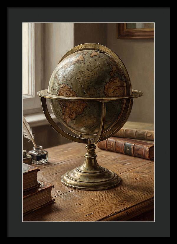 Antique Celestial Globe