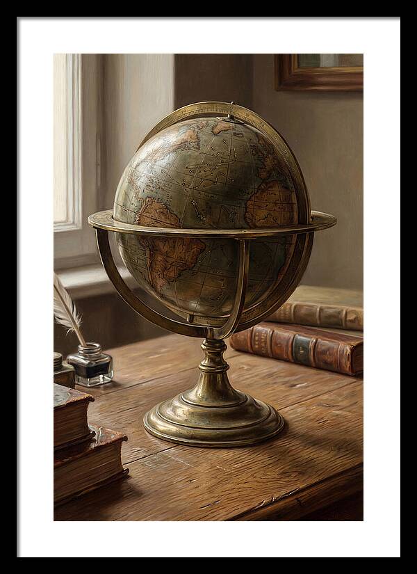 Antique Celestial Globe