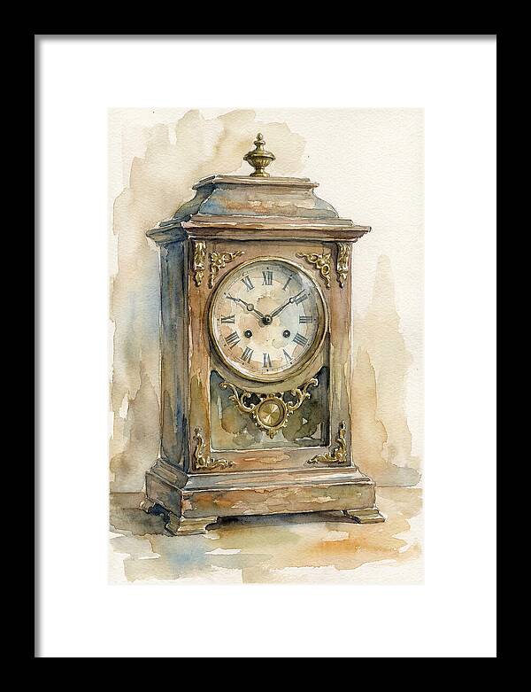 Antique Clock Elegance