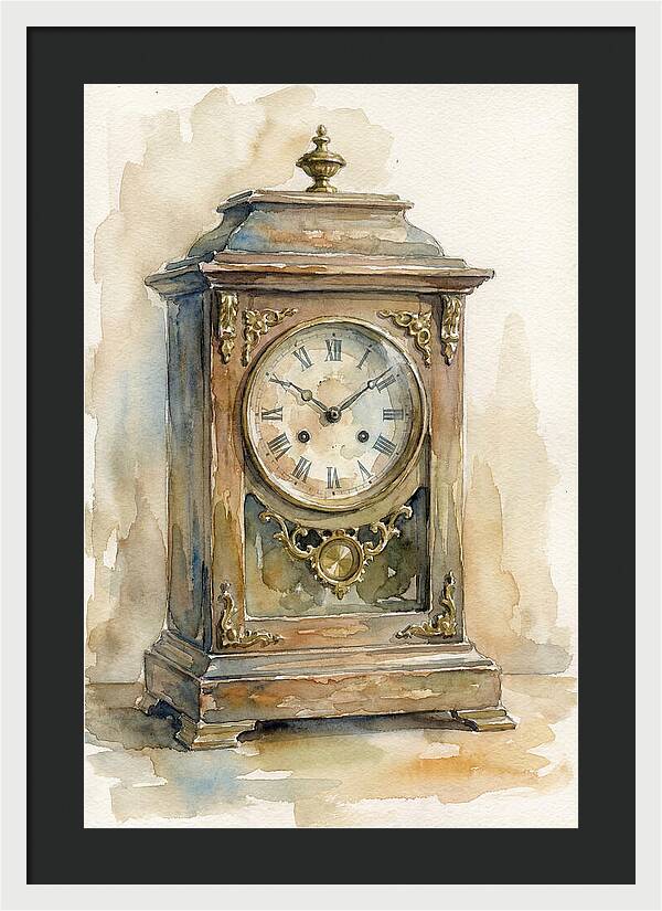 Antique Clock Elegance