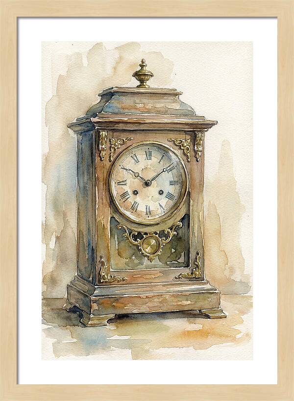 Antique Clock Elegance