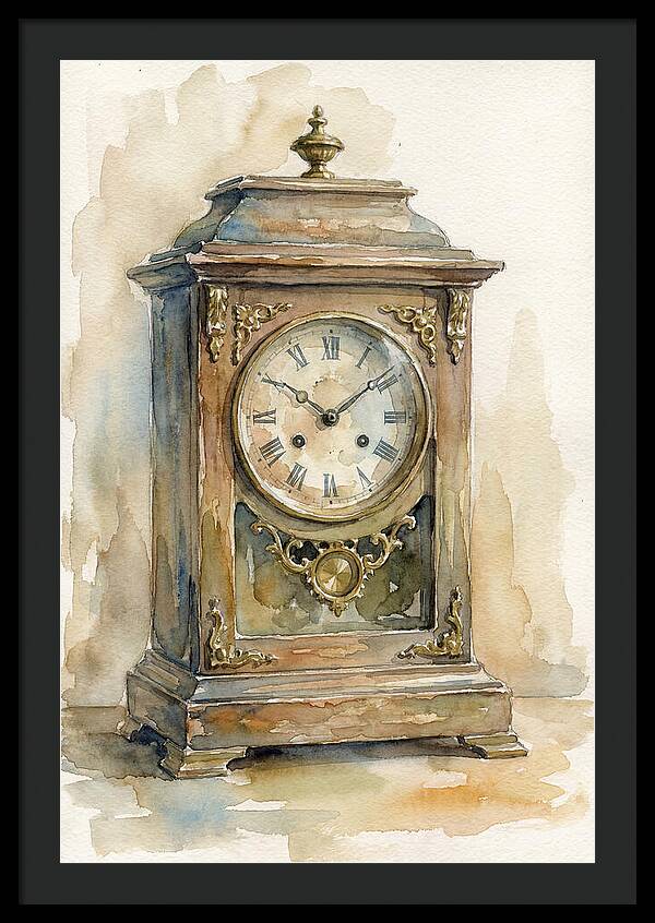 Antique Clock Elegance