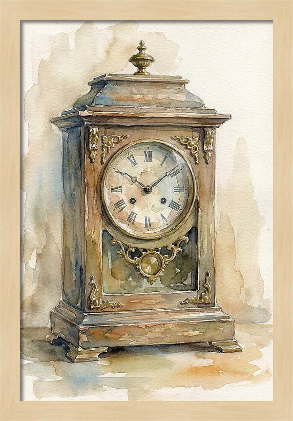 Antique Clock Elegance